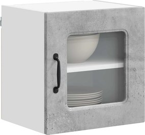 vidaXL Πάνελ πλυντηρίου πιάτων Kalmar 2 pcs Σκυρόδεμα Γκρι