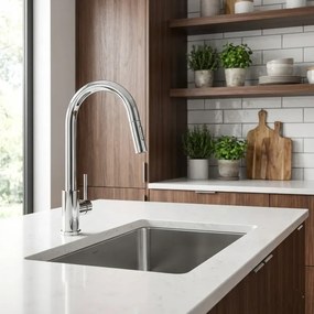 Tema MF 8910 Chrome – Μπαταρία Κουζίνας με Ντους