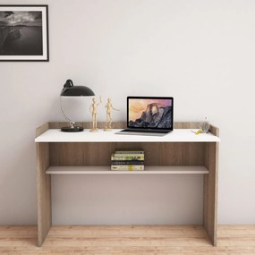 ΓΡΑΦΕΙΟ ΜΕΛΑΜΙΝΗΣ SONAMA ΛΕΥΚΟ CLASSIKER 118x58x80Υεκ.HM9227.12