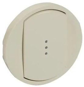 Πλακίδιο Απλού Φωτεινού Διακόπτη Ivory Celiane 066210 Legrand-66210-Ivory 066210