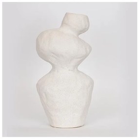 Βάζο Κεραμικό Λευκό 17x135x32cm 752-20300 Estheti-752-20300-Λευκό 752-20300