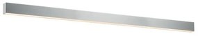 Γραμμικό Τοίχου Direct+Indirect L2540 4000K Ανοδ. Dim. Station Ultra 3911-12254-4-U-D5 Viokef 3911-12254-4-U-D5 Ασημί