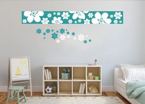 Διακοσμητικά αυτοκόλλητα τοίχου λουλούδια - 50x70