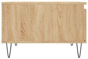 vidaXL Τραπεζάκι Σαλονιού Sonoma Δρυς 55x55x36,5εκ. Επεξεργασμένο Ξύλο