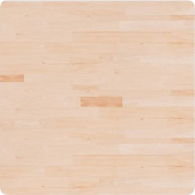 vidaXL Επιφάνεια Τραπεζιού Τετράγωνη 80x80x2,5 εκ. Μασίφ Ξύλο Δρυς