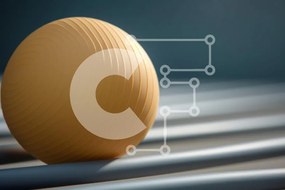 Intra Συλλεκτικό Ξύλινο Παζλ Plywood  4mm - Κίτρινη μπάλα και ράβδοι άσκησης Σε Ξύλινο Κουτί - Διαστάσεις: 10x10 cm – 25 κομμάτια