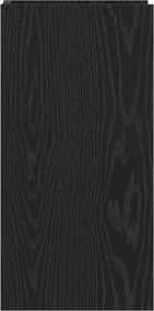 vidaXL Βάση φυτών Μαύρη Δρυς 30 x 30 x 60 cm Επεξεργασμένο Ξύλο