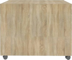 vidaXL Τραπεζάκι Σαλονιού Sonoma Δρυς 55 x 55 x 40 εκ. Επεξεργ. Ξύλο
