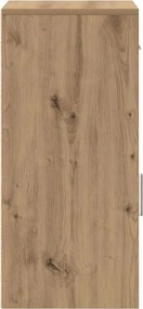 vidaXL Πλαϊνό γραφείο Artisan Oak 38 x 34 x 75 εκ