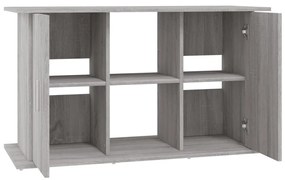 vidaXL Βάση Ενυδρείου Γκρι Sonoma 101x41x58 εκ. από Επεξεργασμένο Ξύλο