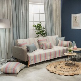 Ριχτάρι Lazio 06 Pink Teoran Armchair 180x150cm Cotton-Polyester