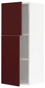 METOD ντουλάπι τοίχου με ράφια/2 πόρτες, 40x100 cm 794.553.80