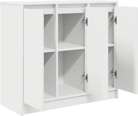 vidaXL Μπουφές Λευκός 85x34x76 εκ. από Επεξεργασμένο Ξύλο