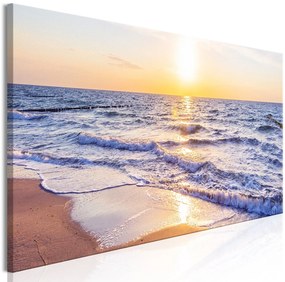 Πίνακας - Calm Waves (1 Part) Narrow Brown 120x40