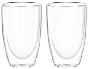Ποτήρι Με Διπλά Τοιχώματα (Σετ 2Τμχ) 053061L Clear Leonardo Glass
