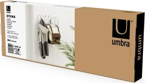 Umbra λευκή κρεμάστρα τοίχου 49.2x18.1εκ/Λευκό/Sticks 318211-660