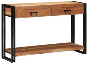 vidaXL Τραπέζι κονσόλας 120x33x75 εκ Μασίφ ξύλο ακακίας