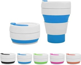 Πτυσσόμενο παγούρι σιλικόνης - 1009 - 350ml - 920076