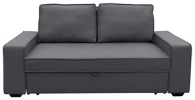 Καναπές-Κρεβάτι Σαλονιού ALISON Γκρι Ύφασμα Nabuk 176x102x91cm
