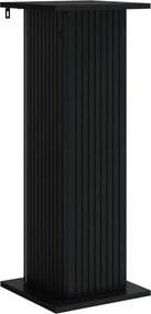 vidaXL Βάση φυτών Μαύρο 30,5 x 30 x 80,5 εκ Επεξεργασμένο Ξύλο
