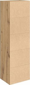 vidaXL Βιβλιοθήκη Αρτισιανή Δρυς 31x24x102 εκ. Επεξ. Ξύλο