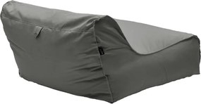 Πουφ ξαπλώστρα Leandro pakoworld αδιάβροχο ανθρακί