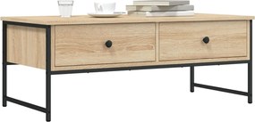 vidaXL Τραπεζάκι Σαλονιού Sonoma Δρυς 101x49x39,5 εκ.