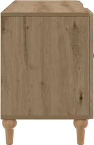 vidaXL Ντουλάπι TV 102 x 34,5 x 50 εκ. Artisan Δρυς Επεξεργασμένο Ξύλο
