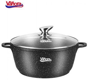 Vanora VN-ME-28CL Βαθιά Κατσαρόλα από Αλουμίνιο 11.6lt / 28cm