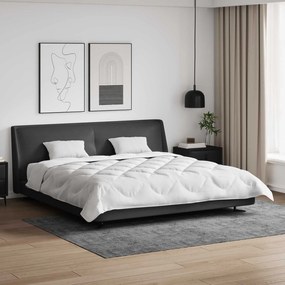 vidaXL Σετ Παπλωμάτων 3 pcs Λευκό Μικροΐνες και Φτερά Από Πούπουλο