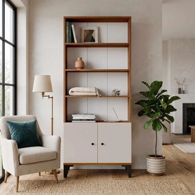 Ντουλάπι Καρυδί SAFLER 75x25x178