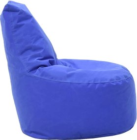 Πουφ πολυθρόνα Norm pakoworld υφασμάτινο αδιάβροχο μπλε