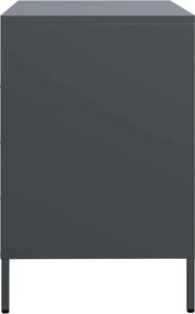 vidaXL Ντουλάπι Ανθρακί 68x39x58,5 εκ. από Χάλυβα Ψυχρής Έλασης