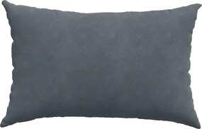 vidaXL Μαξιλάρι Καναπέ 2 pcs Σκούρο γκρι 60 x 40 cm
