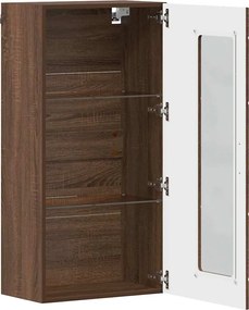 vidaXL Ξύλινο Ντουλάπι Καφέ δρυς 50 x 29 x 100 εκ Επεξεργασμένο ξύλο