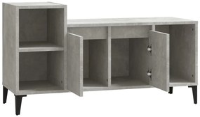 vidaXL Έπιπλο Τηλεόρασης Γκρι Σκυρ. 100x35x55 εκ. Επεξ. Ξύλο