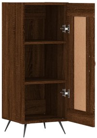 vidaXL Ντουλάπι Καφέ Δρυς 34,5 x 34 x 90 εκ. Επεξεργασμένο Ξύλο