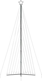 vidaXL Χριστουγεννιάτικο δέντρο LED 789 LED πολύχρωμα 476 εκ.