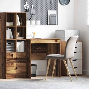 vidaXL Γραφείο Γραφής Παλιό ξύλο MDF 70 x 50 x 76 εκ. Απλό