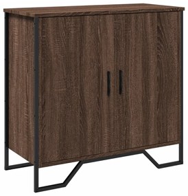 vidaXL Μπουφές Καφέ Δρυς 78x35,5x74,5 εκ. από Επεξεργασμένο Ξύλο