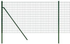 Συρματόπλεγμα Περίφραξης Πράσινο 1,1x25 μ. Γαλβανισμένο Ατσάλι - Πράσινο
