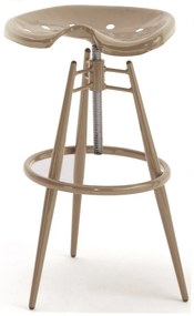 Σκαμπό Μπαρ TN-497M 02-00-0661 42x44x83cm Beige