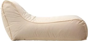 Πουφ ξαπλώστρα Lara 100% αδιάβροχο μπεζ 60x150x40 εκ.