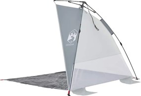 vidaXL Σκηνή Παραλίας Αδιάβροχη Ταχείας Απελευθ. Γκρι