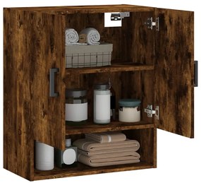 vidaXL Ντουλάπι Τοίχου Καπνιστή Δρυς 60x31x70 εκ. Επεξεργασμένο Ξύλο
