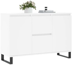 vidaXL Μπουφές Λευκός 104 x 35 x 70 εκ. από Επεξεργασμένο Ξύλο