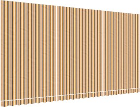 vidaXL Τεντόπανο Ανταλλακτικό Ριγέ Πολύχρωμο 6 x 3 μ.