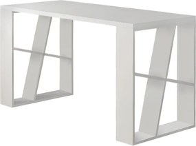 Γραφείο εργασίας Honey Megapap χρώμα λευκό 137x60x75εκ