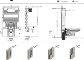 Karag T05-0111-0360 - Εντοιχιζόμενο καζανάκι