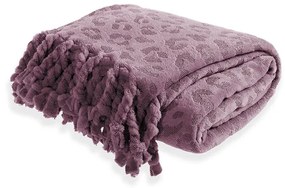 Διακοσμητικό Ριχτάρι Foiler Mauve 130x170 Nef-Nef Homeware